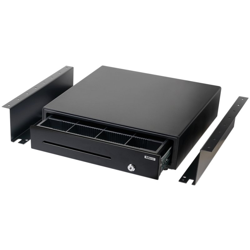 Safescan support de montage 4141B, noir, acier, 410×100×71 mm